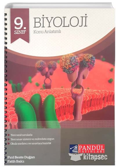 pandül yayınları biyoloji defteri 9 sınıf pdf